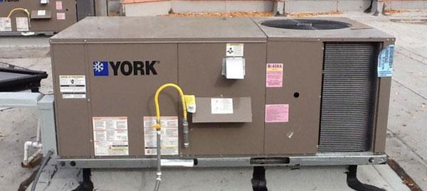 york commercial packaged system